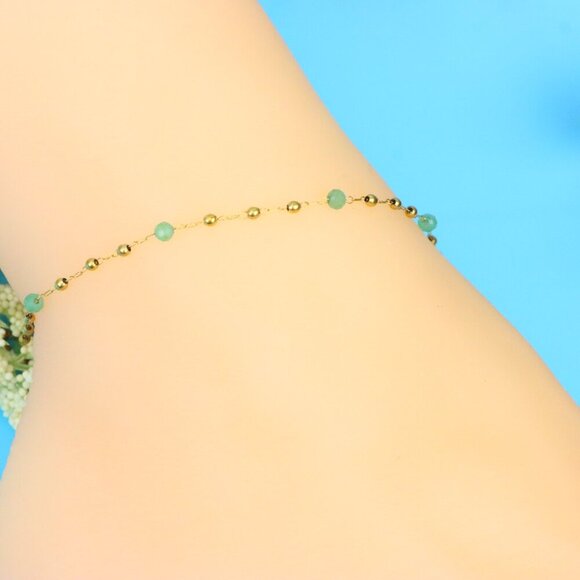 Elegant Handmade Anklet – Perfect for Women & Girls | Ideal Gift Option, DYC1373 - Picture 6 of 7